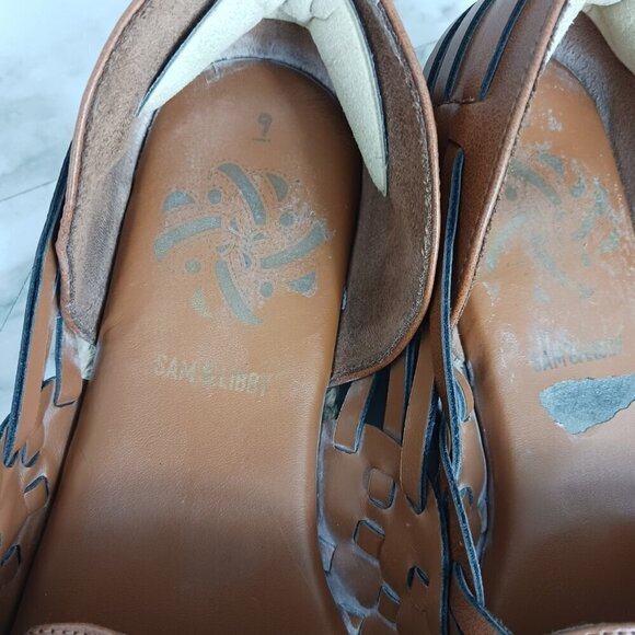 SAM & LIBBY Women's Asha Espadrille Saddle Slip-On Shoes Brown Size 9 - Picture 8 of 9